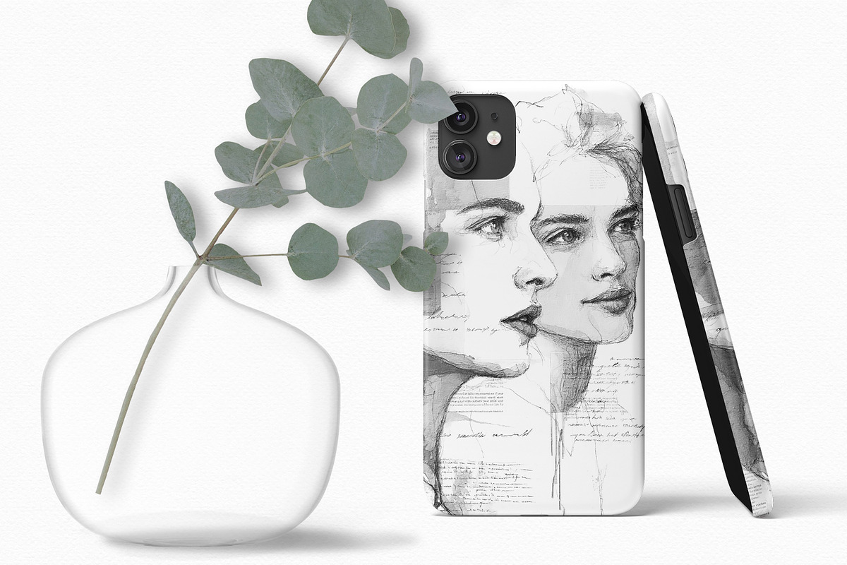 Ink Washed Portraits, a Decorative Illustration by rileyBgraphics (Photo 5 of 7)