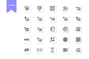 Photo Editing Tools Icons, a Duotone Icon by HacaStudio (Thumbnail 2 of 3)