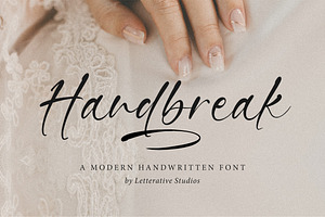 Handbreak - Modern Handwritten Font