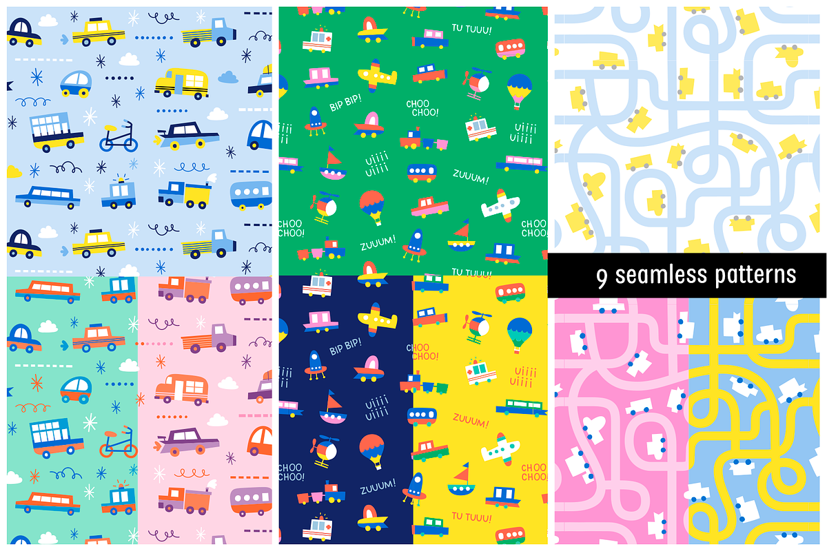 Hop On! Cute Mini Transports, an Education Illustration by Isa De Gregorio (Photo 4 of 8)