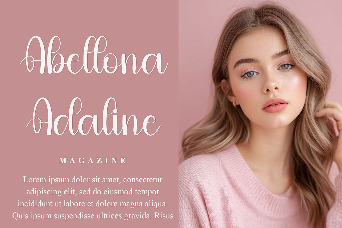 Beautiful Handmade, a Handwritten Font by FreshTypeINK (Photo 2 of 8)