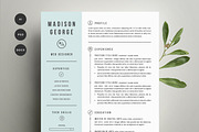Resume & Cover Letter Template, a Resume Template by Refinery Resume Co. (Thumbnail 1 of 5)