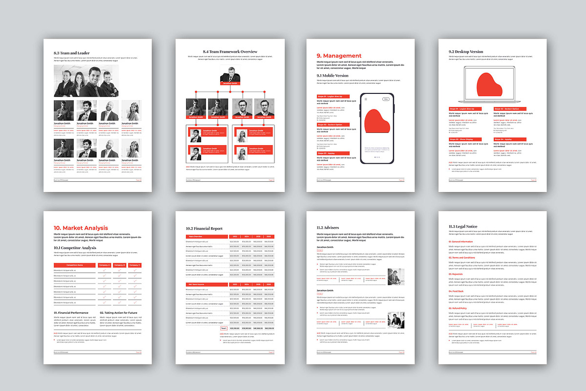 White Paper 42 Pages, a Brochure Template by obayes (Photo 10 of 28)