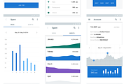 Material UI kit: Money, a Templates & Theme by UI8 (Thumbnail 6 of 8)