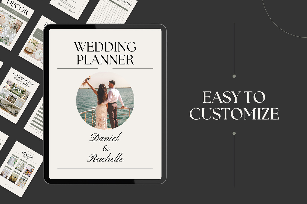 100+ Wedding Planner Canva Templates, a Templates & Theme by TemplateCastleStore (Photo 9 of 10)
