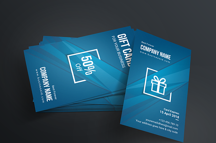 Gift Card, a Card Template by GenerousArt