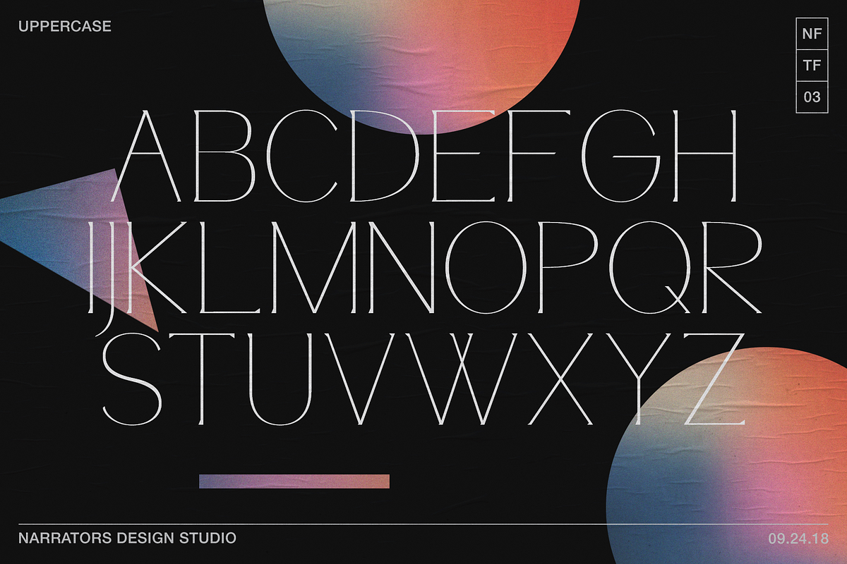 NF Carta - Elegant Display Serif preview 2