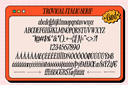 Trovical Calm Retro Serif, a Sans Serif Font by Fortunes Co (Thumbnail 10 of 14)