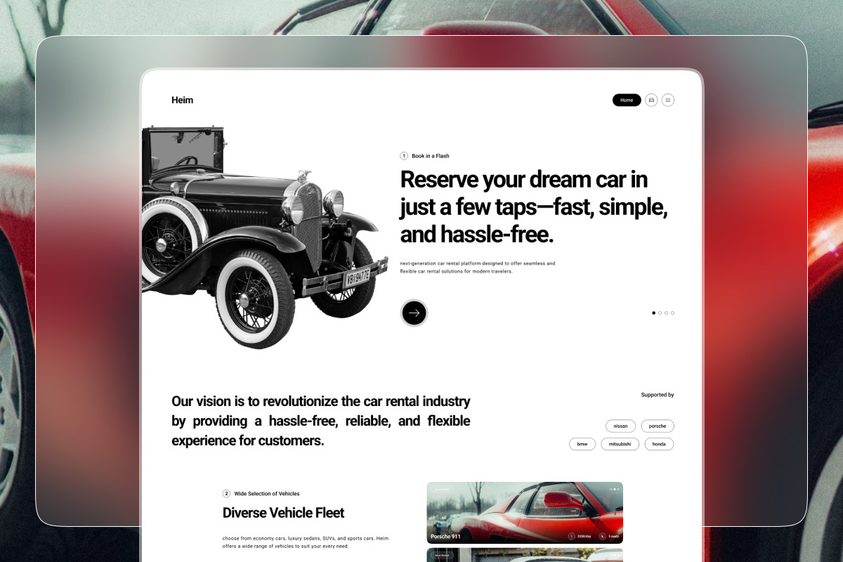 Heim - Car Rent Landing Page, a Landing Page Template by twinstd (Photo 5 of 5)