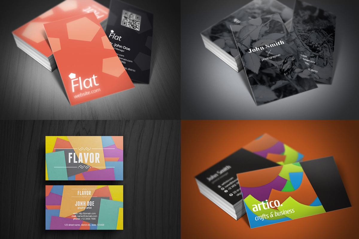 Mega Business Cards Bundle, a Business Card Template by Rafael Oliveira (Photo 5 of 6)