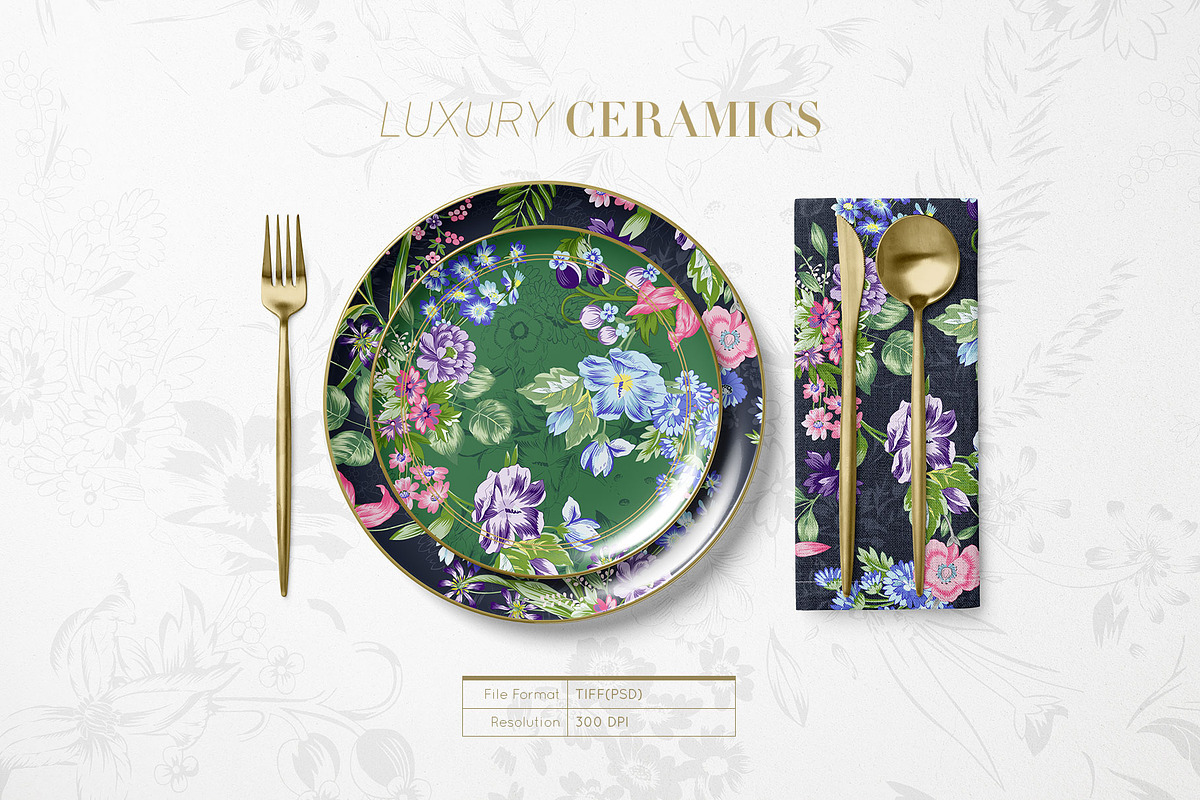 Meadow Flowers Floral Pattern, a Pattern Graphic by Pink Linen (Photo 10 of 12)