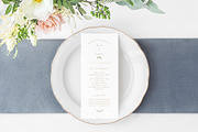 Floral Wedding Invitation Suite, a Stationery Template by By Stephanie Design (Thumbnail 5 of 6)