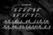 Black Majestic, a Script Font by dansdesign (Thumbnail 5 of 9)