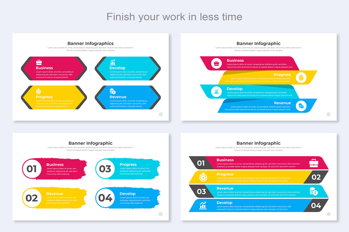 Banner Infographics Template EPS, a Presentation Template by Mighty-Slide (Photo 5 of 7)