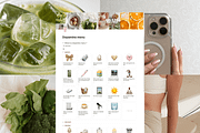 Dopamine menu - Notion template, an App Template by Iasan Design (Thumbnail 1 of 6)