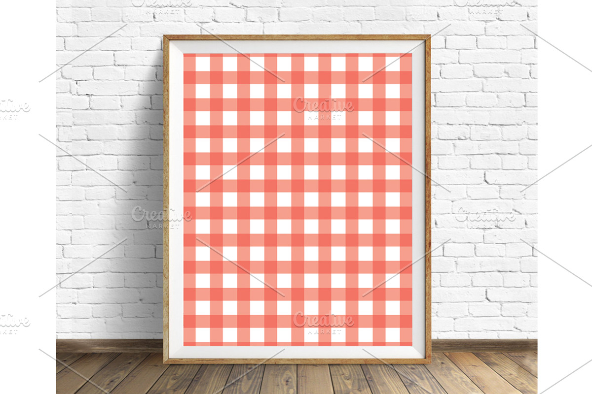 GINGHAM vector pattern, a Pattern Graphic by beguima (Photo 3 of 3)