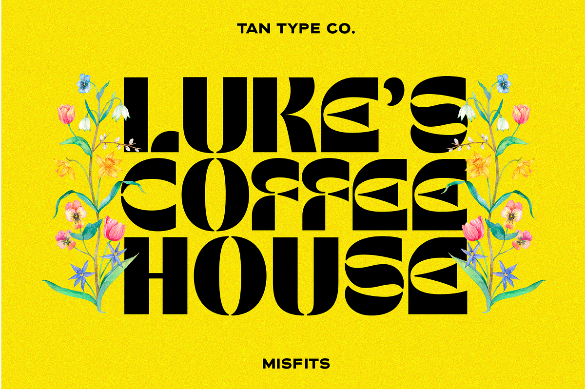 TAN - MISFITS, a Font by TanType (Photo 11 of 15)