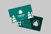Green and White Business Card, a Templates & Theme by studiogstock (Thumbnail 2 of 2)