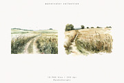 Farm Landscape, a Decorative Illustration by PeDe Designs (Thumbnail 18 of 20)