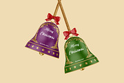 Christmas Bell Mockups, a Mockup by Mockups Planet (Thumbnail 3 of 5)