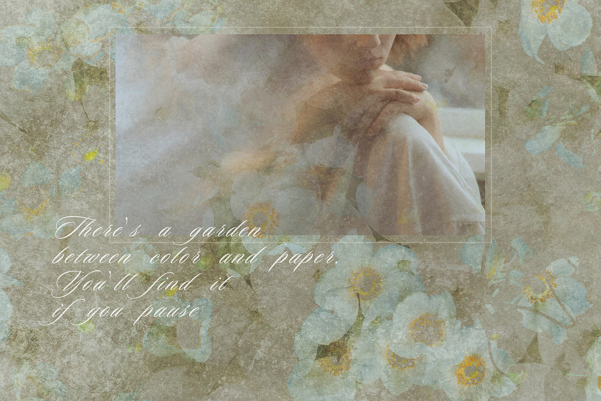 Flora Ether Botanical Backgrounds, a Background Graphic by alonahaidash (Photo 9 of 16)