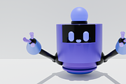 3D Robot for Printing, a Characters & Person 3D Model by oleksandra_nazarova (Thumbnail 1 of 4)