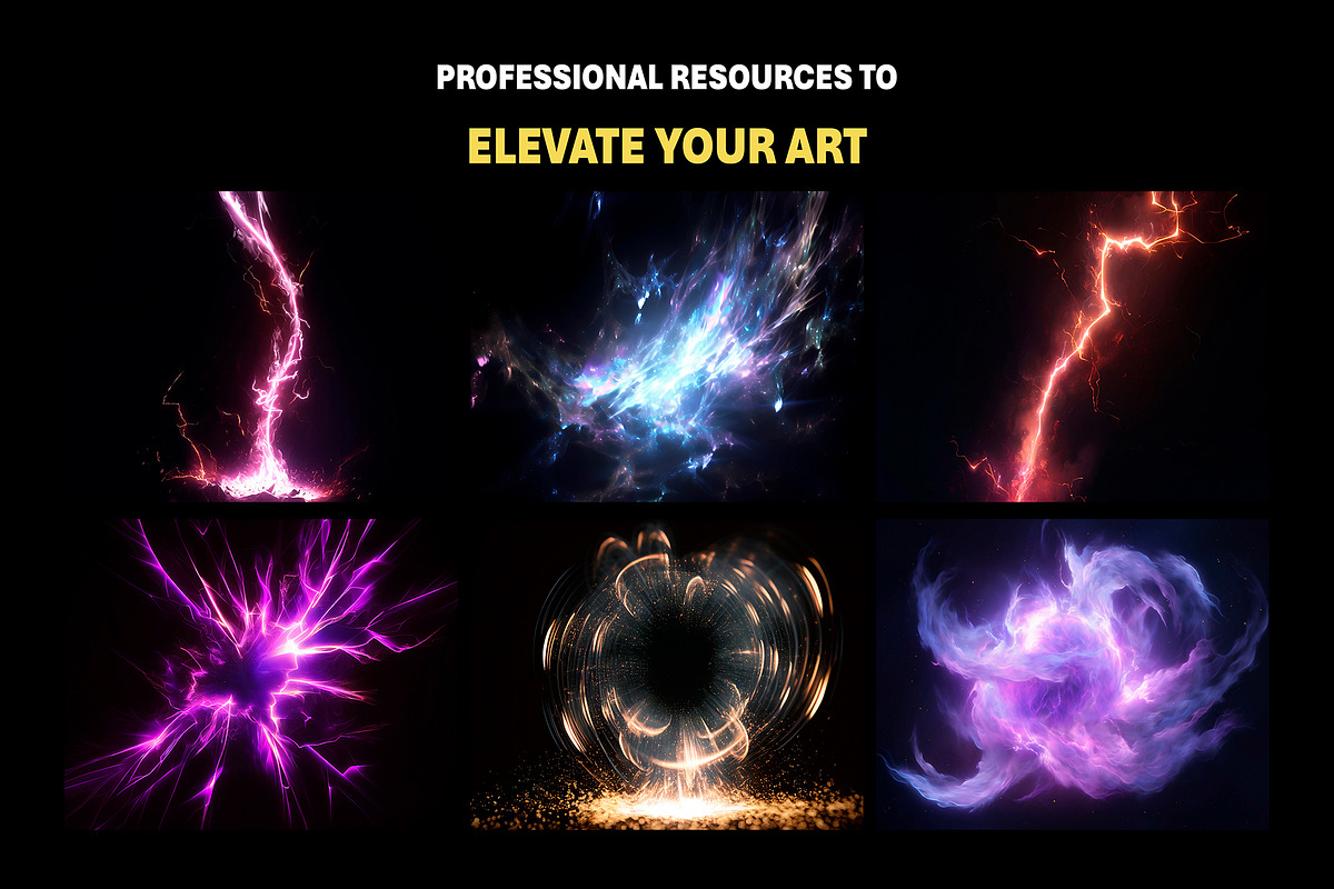 250+ Magic Elements Spell Effects, an Object Graphic by Mikel Blazgad (Photo 4 of 11)