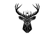 Artistic Geometric Deer Head Bundle, an Illustration by yasushie (Thumbnail 22 of 31)