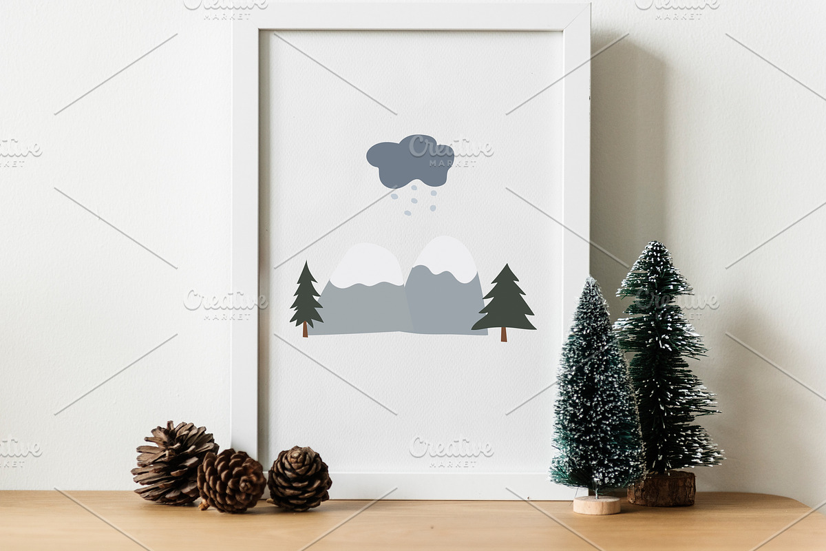 Christmas Winter Abstract Vol.1, a Decorative Illustration by Hanazumi (Photo 14 of 15)