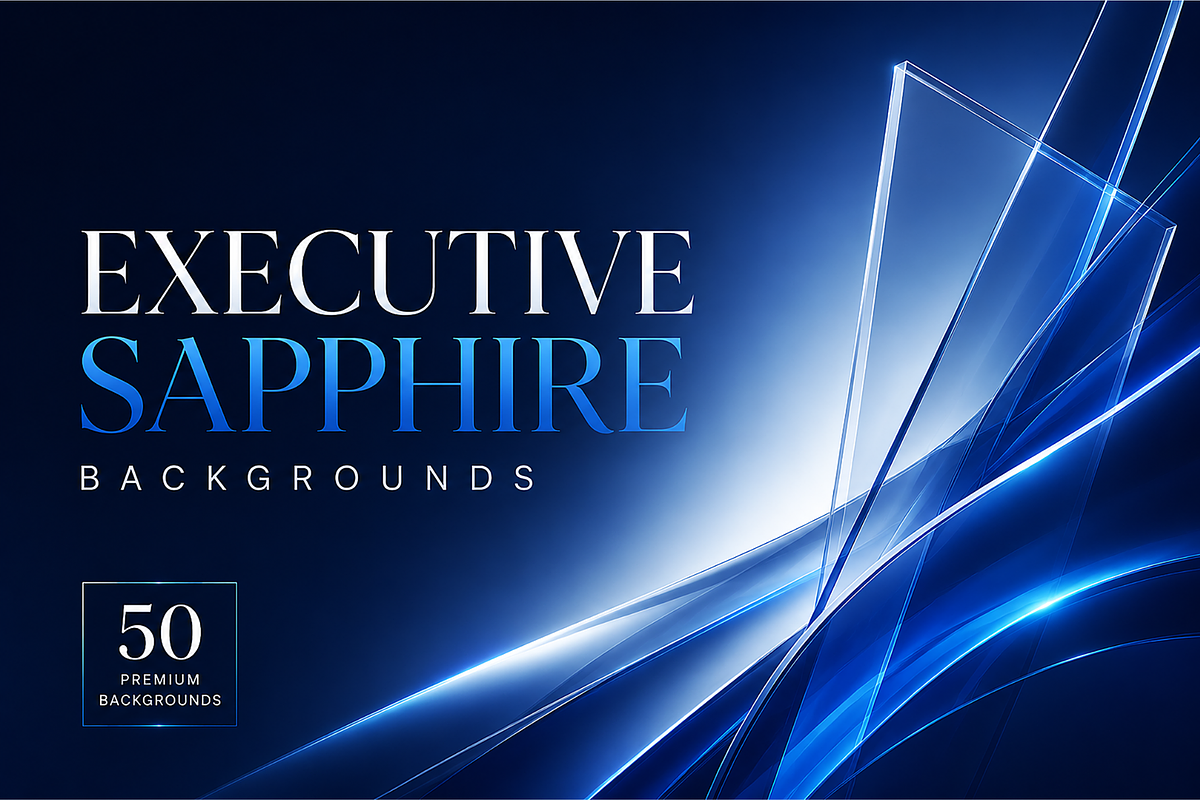 Executive Sapphire Backgrounds, a Background Graphic by MarisoArt (Photo 1 of 9)