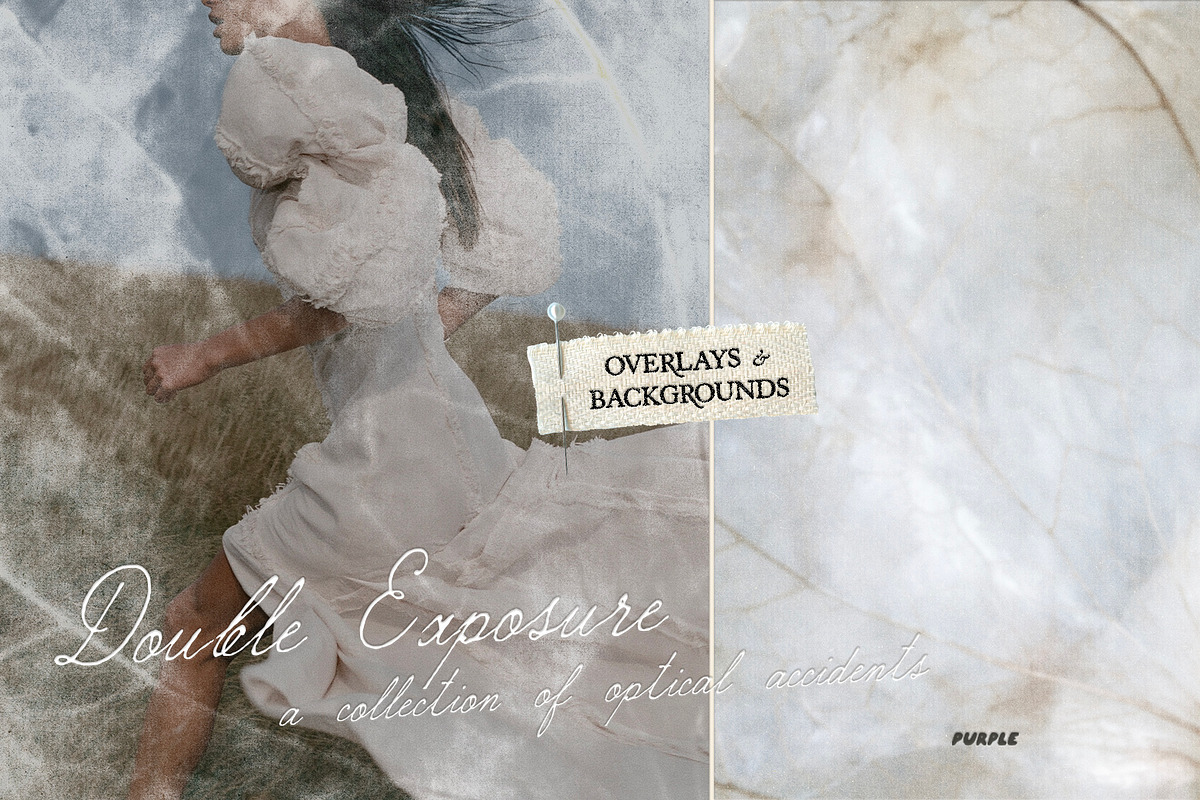 Double Exposure Overlays Backgrounds, a Texture Graphic by Purple (Photo 12 of 12)