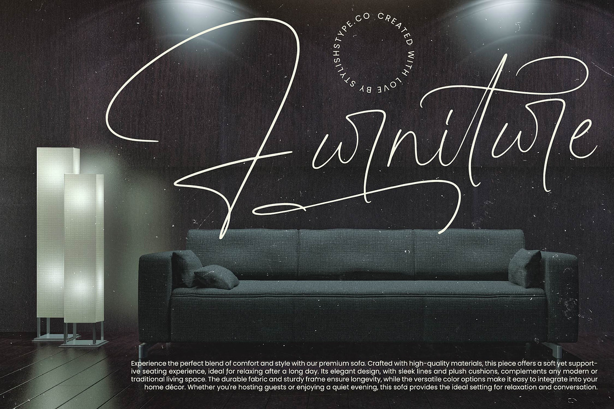Ambigail Jonathan Stylish Signature, a Script Font by stylishtype.co (Photo 15 of 20)