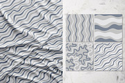 Wavy seamless patterns, a Pattern Graphic by pineart (Thumbnail 5 of 6)