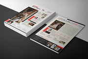 Wedding Newsletter Template, a Flyer Template by Template Shop (Thumbnail 3 of 3)