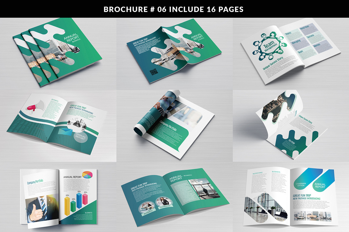 Business Bifold Bundle 20 Template, a Brochure Template by Psd Templates (Photo 7 of 21)