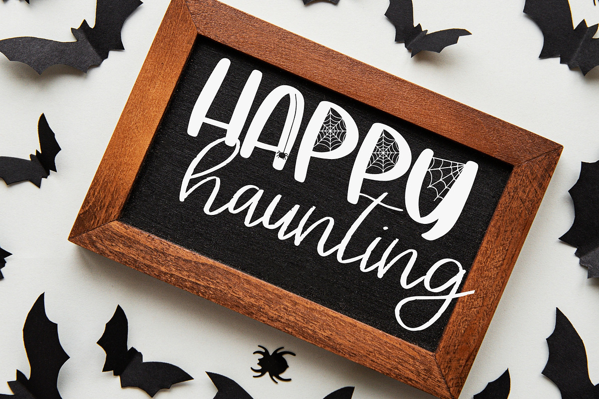 Creepy Crawler, Cute Halloween Font, a Sans Serif Font by Designing Digitals (Photo 5 of 9)