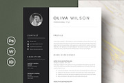 Resume/CV, a Resume Template by UX-group (Thumbnail 1 of 5)