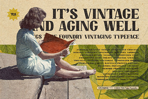 Vintaging Typeface