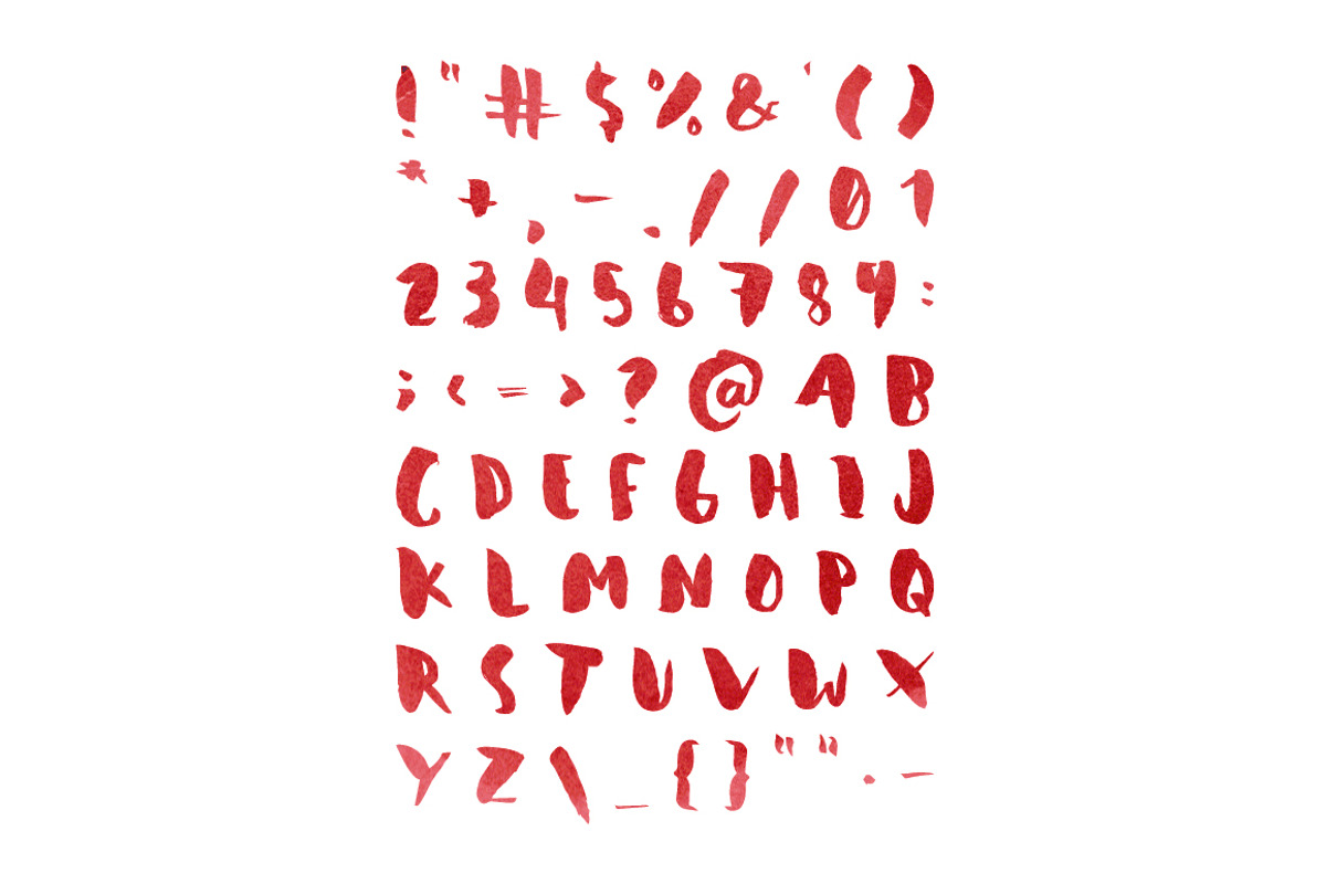 Wendy — Font preview 2
