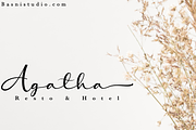 Ballencia Handwritten Font, a Script Font by Basnistudio (Thumbnail 2 of 6)