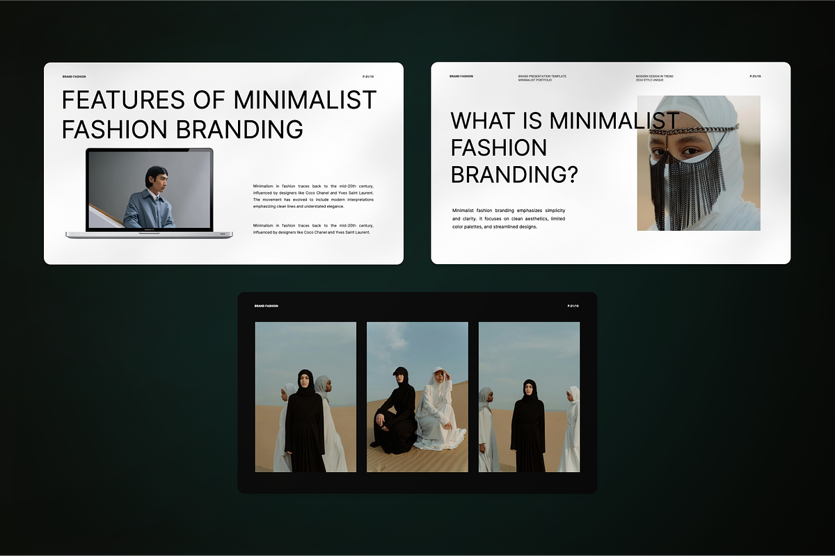Minimalist Presentation Google Slide, a Presentation Template by SquidPixey (Photo 5 of 7)