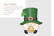 St Patricks Day Clipart Bundle, an Illustration by MockupWizard (Thumbnail 4 of 5)
