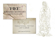 Digital Tattoo Shop Toolkit Bundle, a Blackletter Font by Aloha Bhava (Thumbnail 4 of 8)