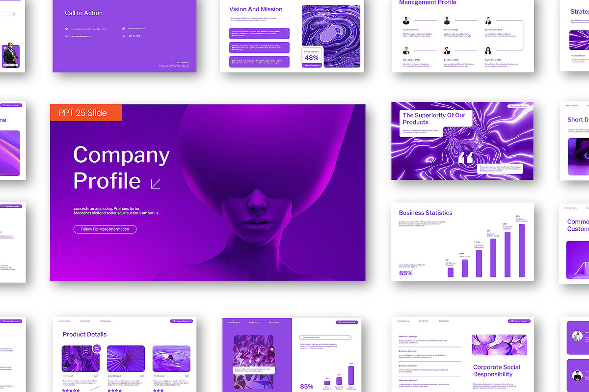 Company Profile Powerpoint Presentat