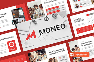 MONEO - Budgeting & Finance PPT, a Presentation Template by rgbryand
