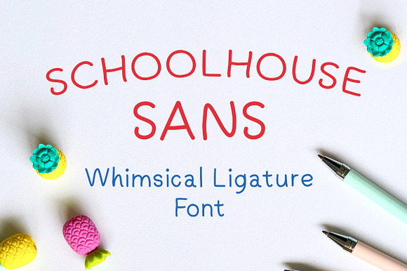 Schoolhouse Sans preview 7