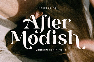 After Modish - Modern Serif