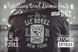 Lil' Rebel Font Collection
