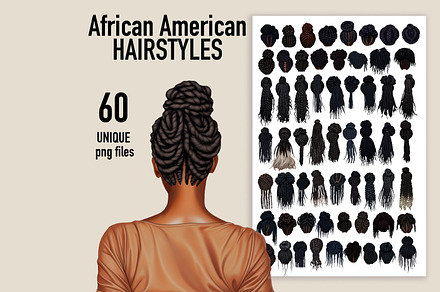 60 PNG African American hairstyles