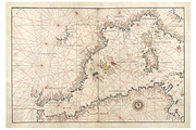 Antique Nautical Charts, a Texture Graphic by Blue Line Design (Thumbnail 11 of 21)